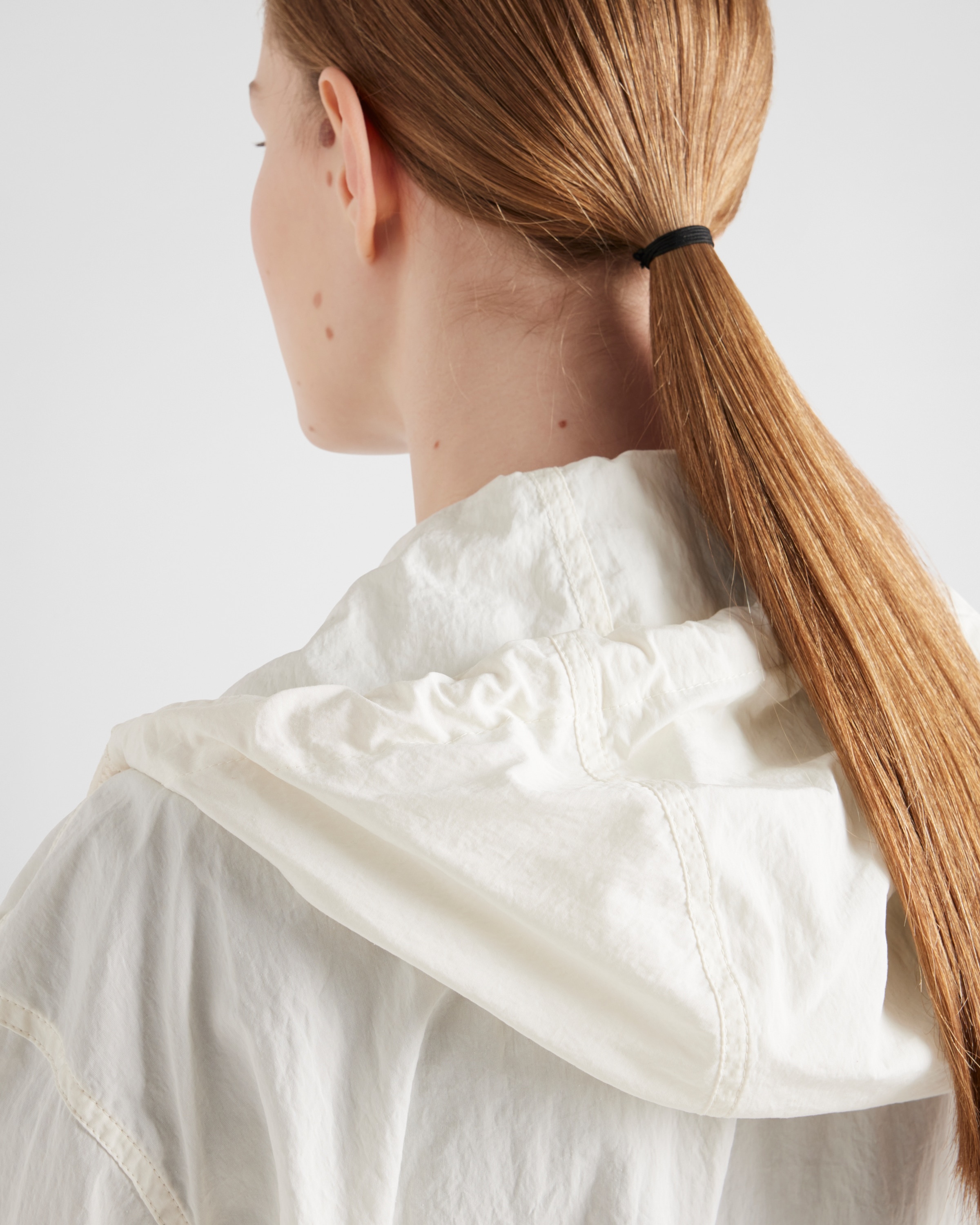 Technical pongé blouson jacket - 6