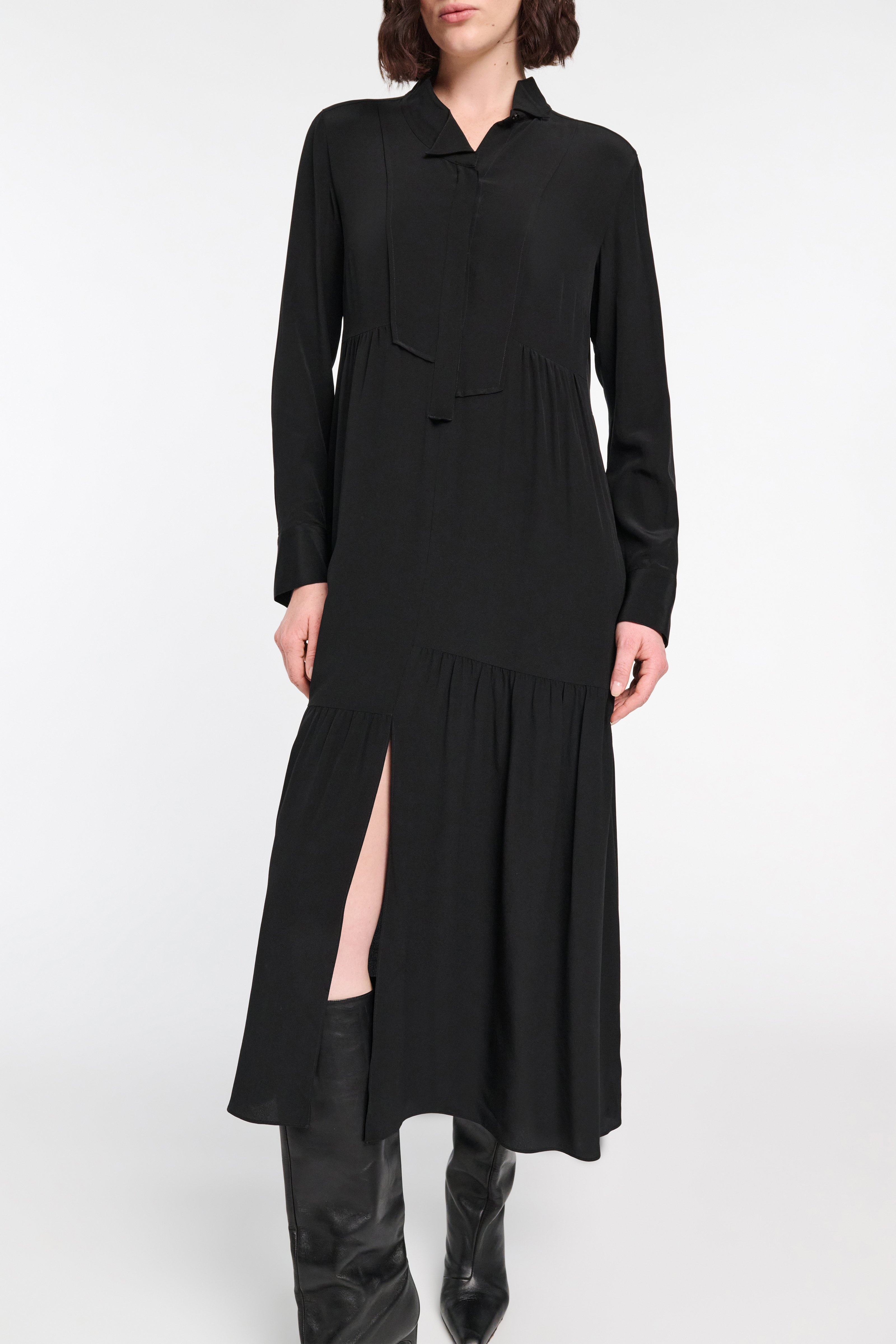 【Dorothee Schumacher】 Sophisticated Volumesシルクミディド DOROTHEE SCHUMACHER SOPHISTICATED VOLUMES top | REVERSIBLE