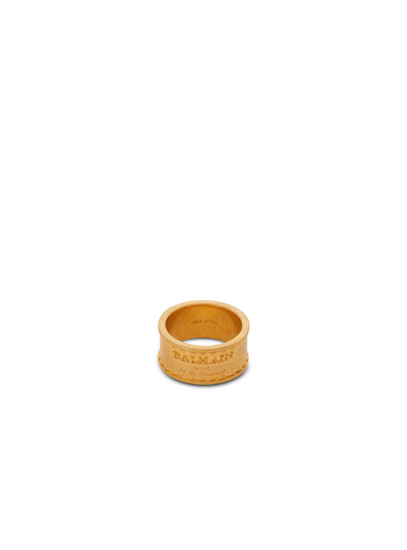Balmain Signature Tubular ring 1