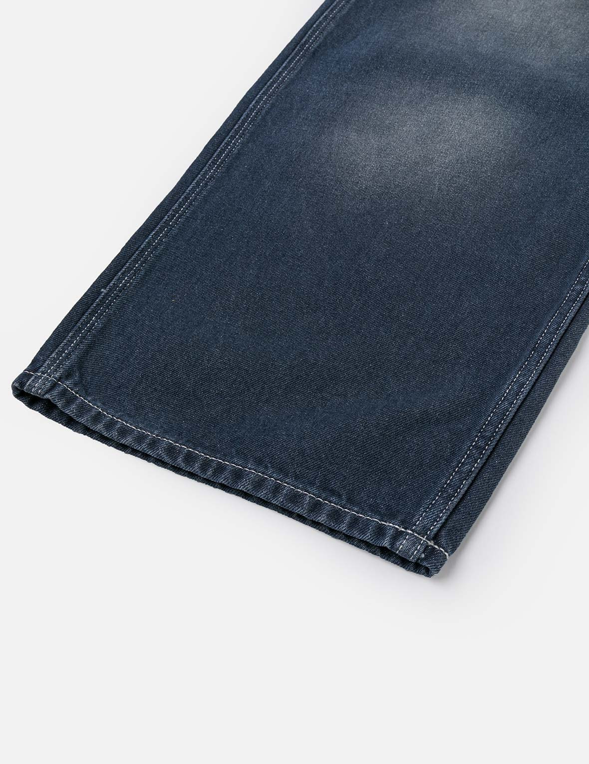 Distressed Seagull Print Loose Fit Cargo Jeans - 11
