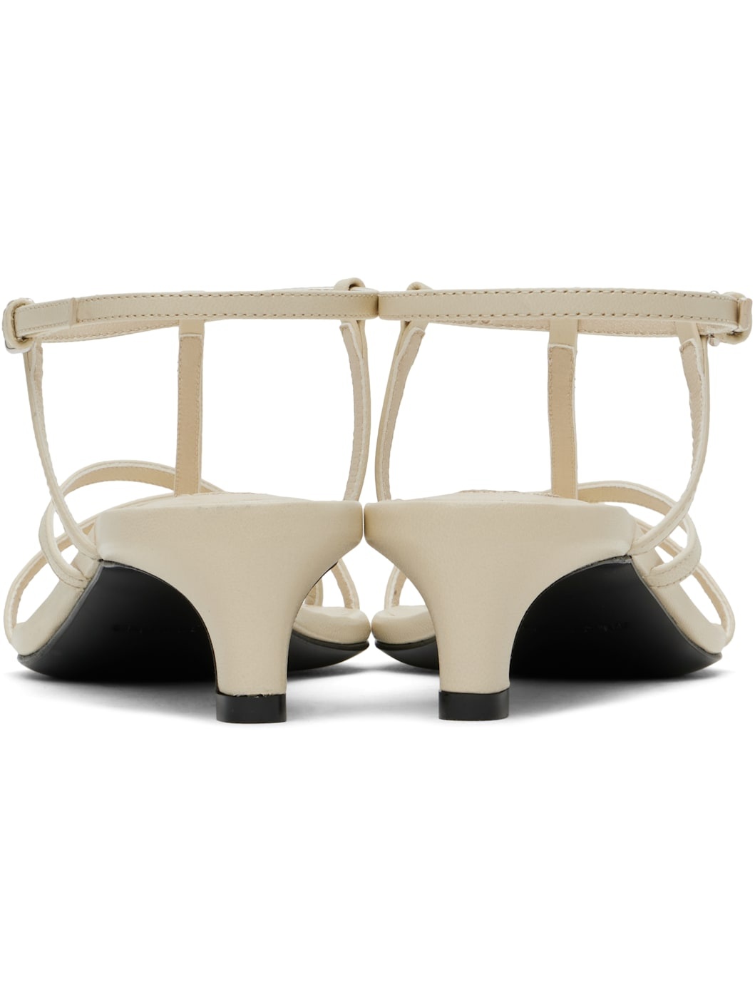 Off-White High Heeled Sandals - 2