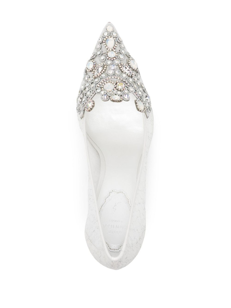 Veneziana 65mm crystal pumps 4