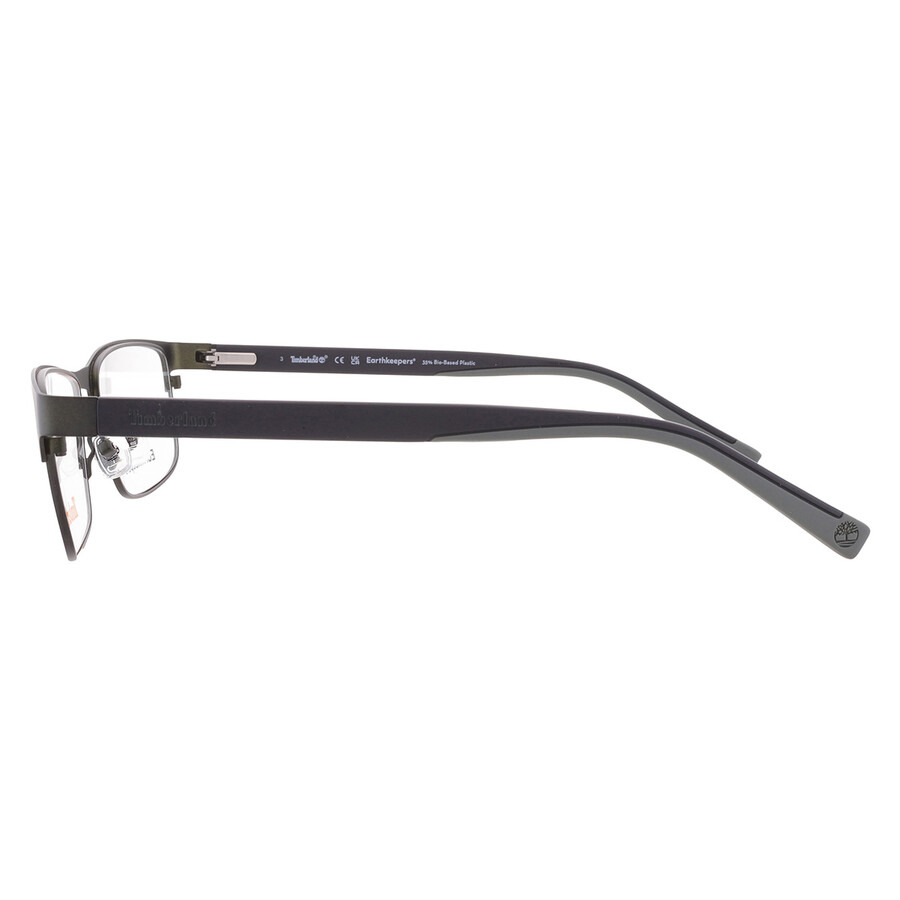 Timberland Demo Rectangular Men's Eyeglasses TB1594 097 55 - 4