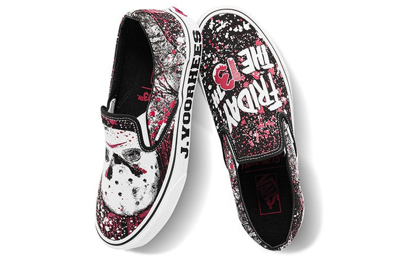 Vans Vans House of Terror x Classic Slip-On 'Friday The 13th' VN0A4U38ZPL outlook