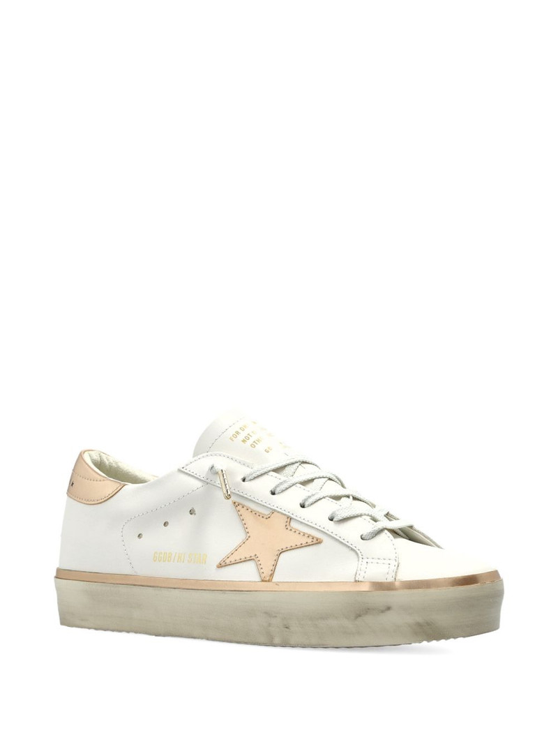 Golden Goose Hi Stars lace-up sneakers outlook
