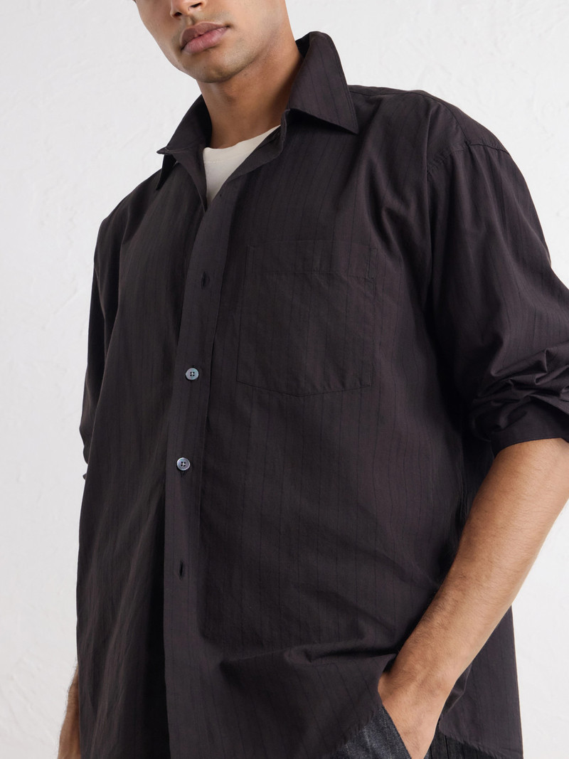 Executive Striped Cotton-Poplin Shirt 5
