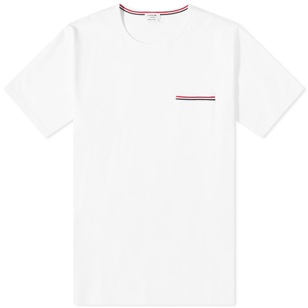 Thom Browne Medium Weight Jersey Pocket T-Shirt - 1