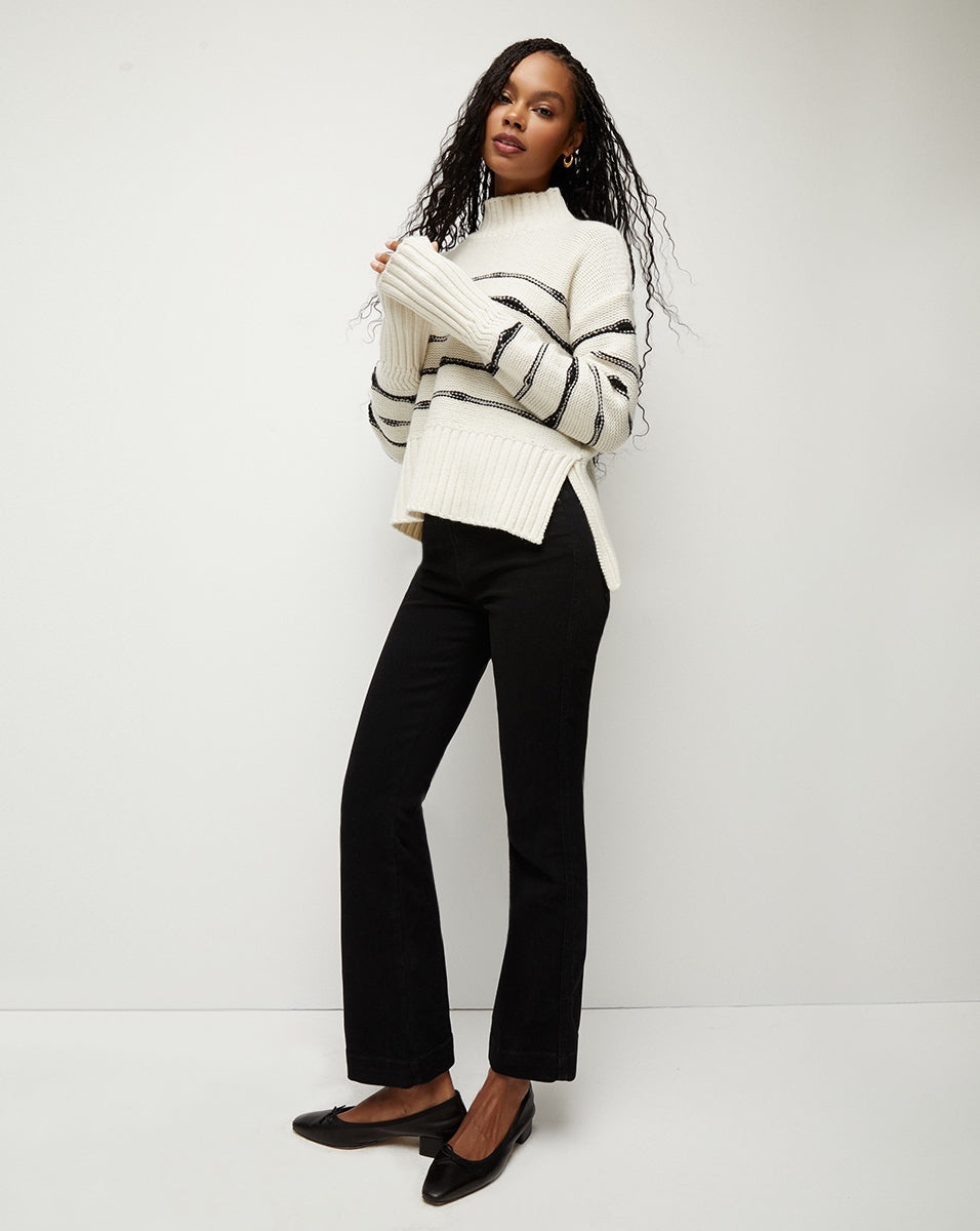 VIORI STRIPED SWEATER - 5