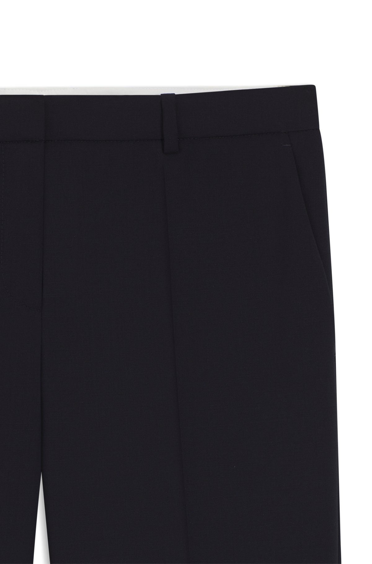 REGULAR-FIT PANTS IN ITALIAN VIRGIN WOOL - 6