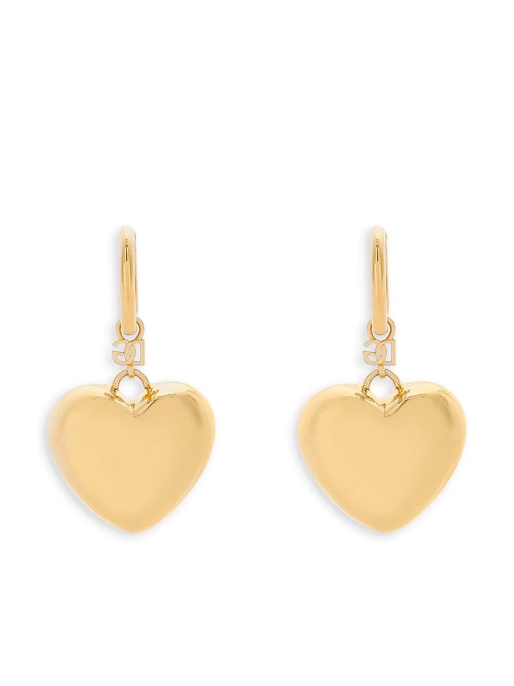 DG heart dangle earrings - 2