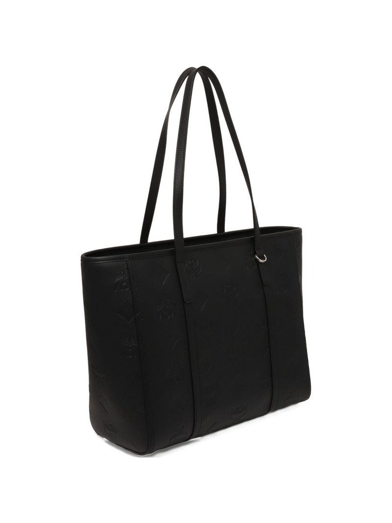 medium Toni Monogram leather tote bag 3