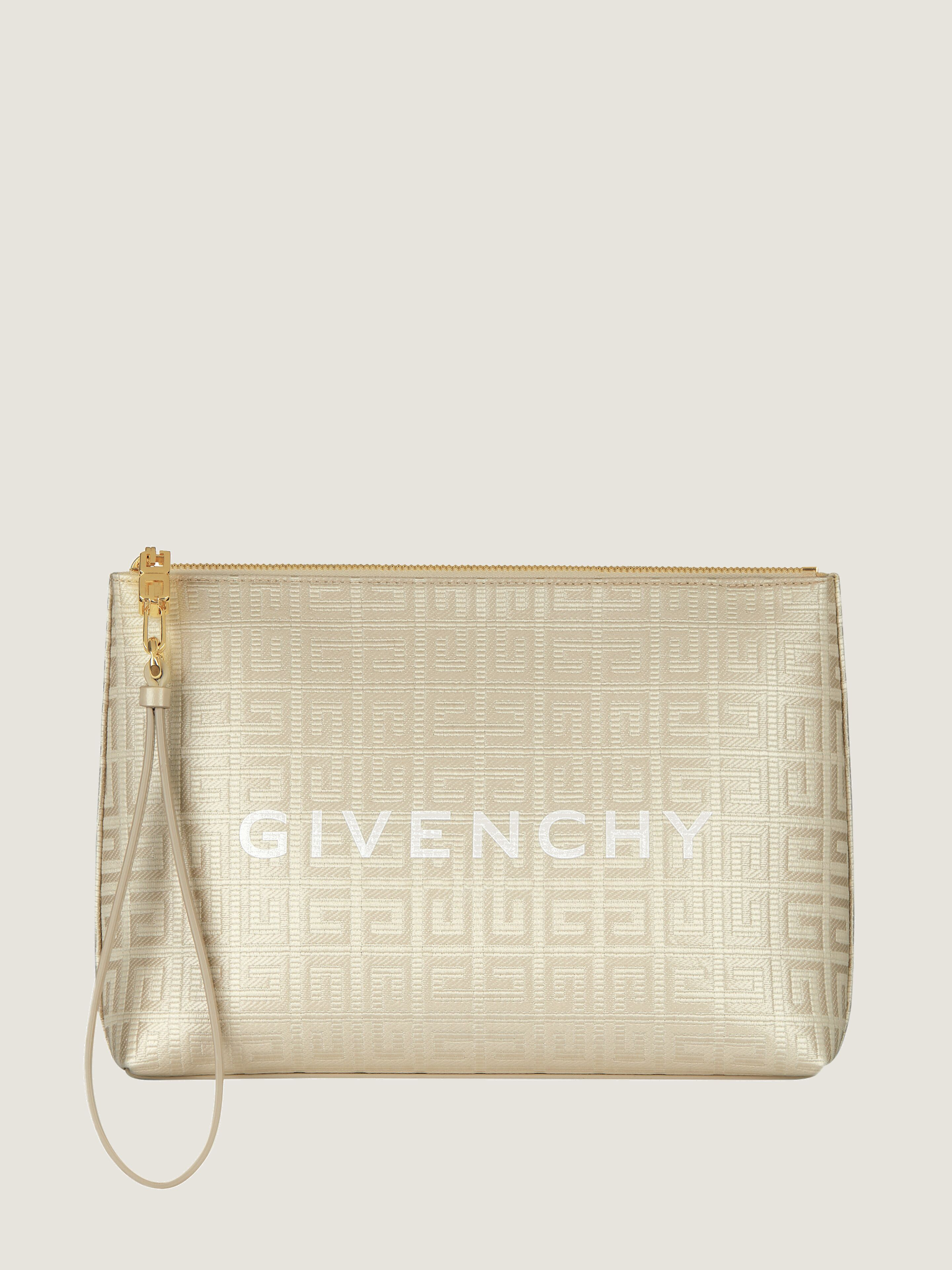 GIVENCHY TRAVEL POUCH IN 4G COATED CANVAS - 4