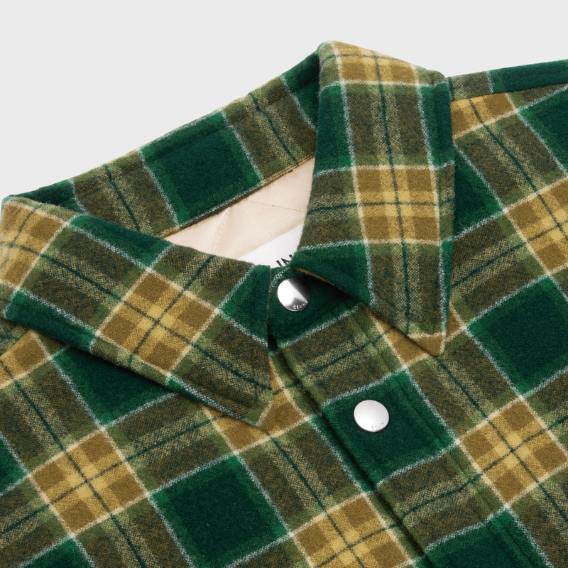 OVERSHIRT IN CHECKED WOOL 3