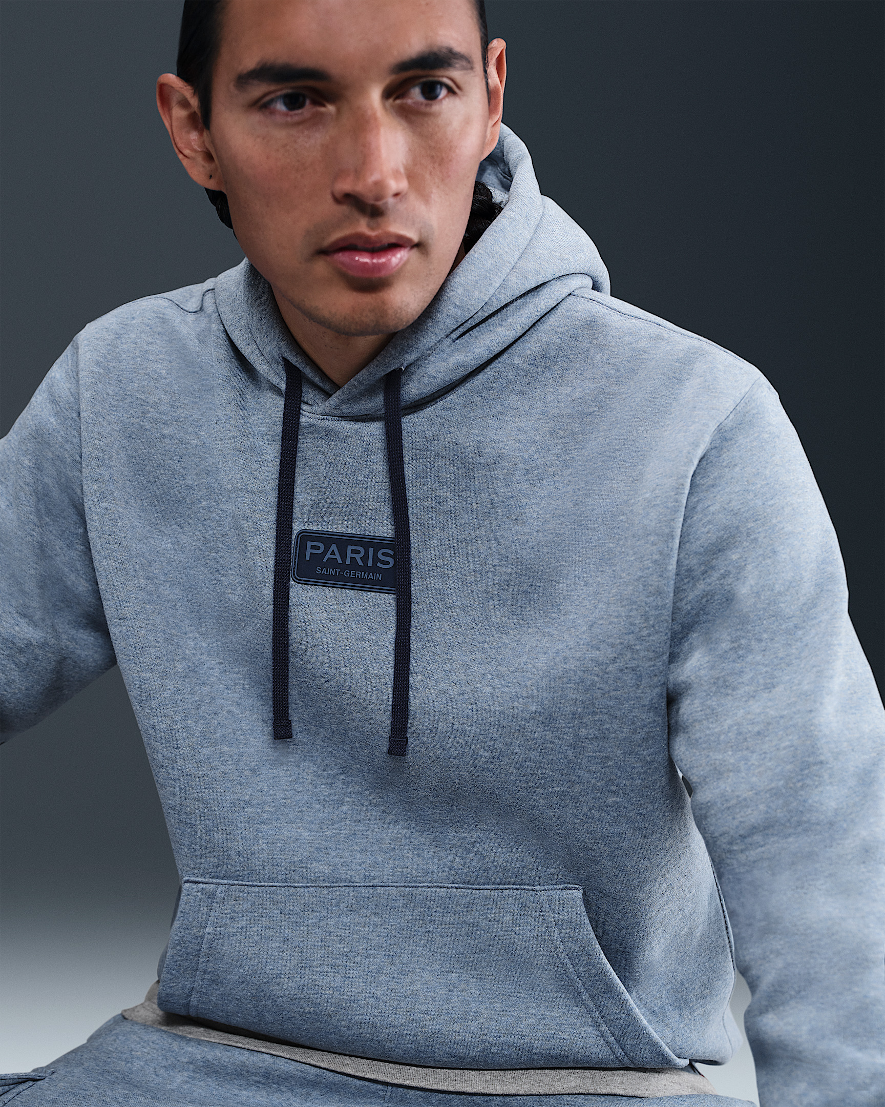 Paris Saint-Germain Club Men's Nike Soccer Pullover Hoodie - 3