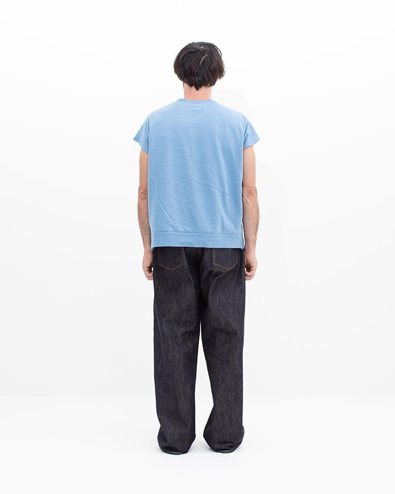 MONDO DUAL SWEAT S/L DMGD LT.BLUE - 3