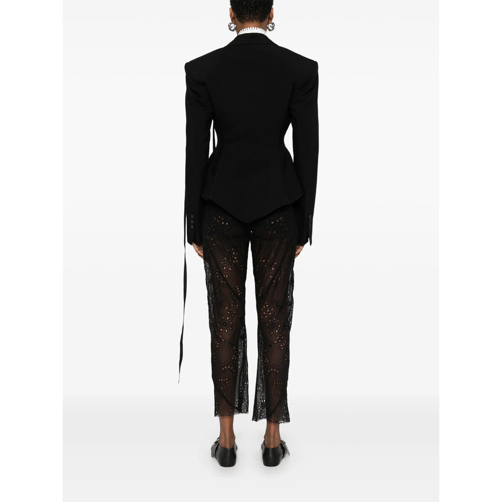 Ann Demeulemeester Black Jackets - Blazers Women - 3