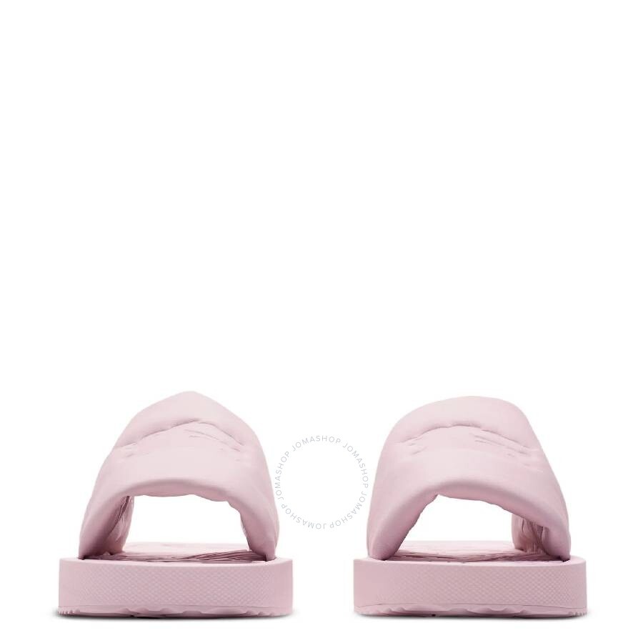 Burberry Equestrian Knight Leather Slides - 2