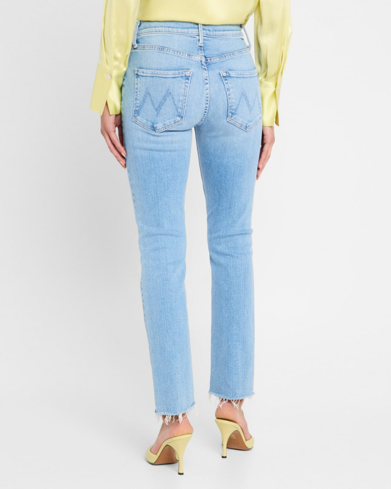 The Mid-Rise Dazzler Ankle Fray Jeans 4