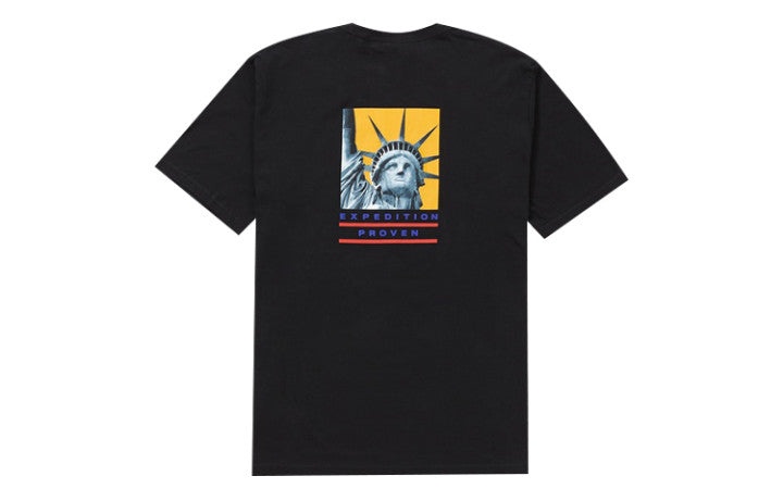 Supreme FW19 Week 10 x The North Face Statue of Liberty Black Tee SUP-FW19-901 - 2