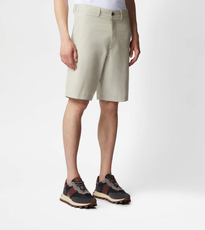 Tod's BERMUDA SHORTS IN COTTON - OFF WHITE outlook
