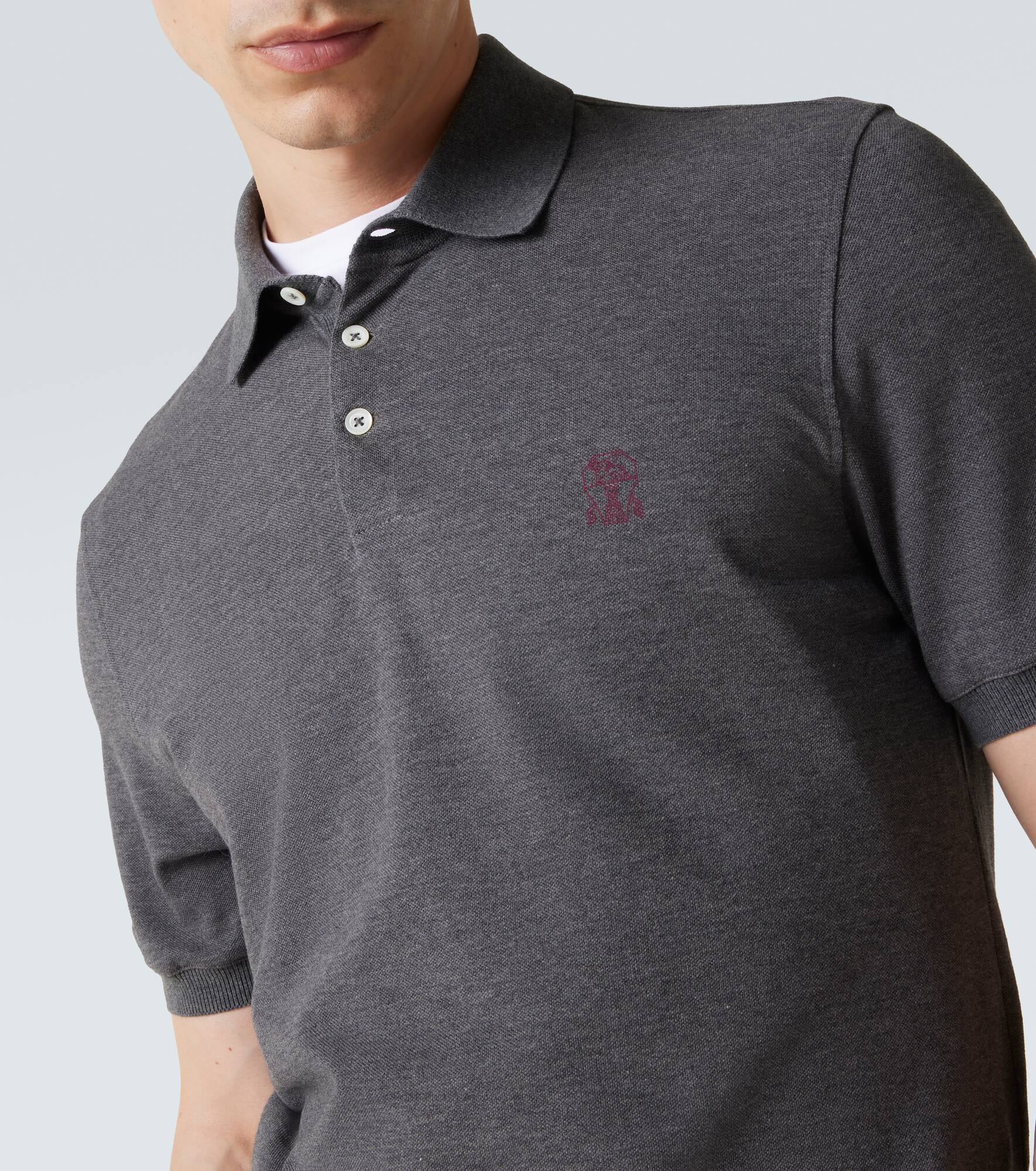 Cotton polo shirt - 6