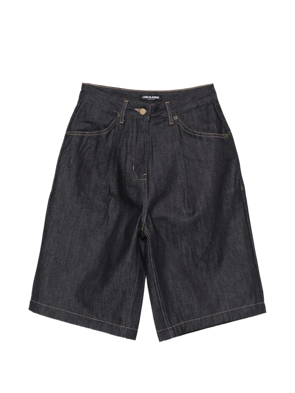 belt-loop pocket shorts - 1