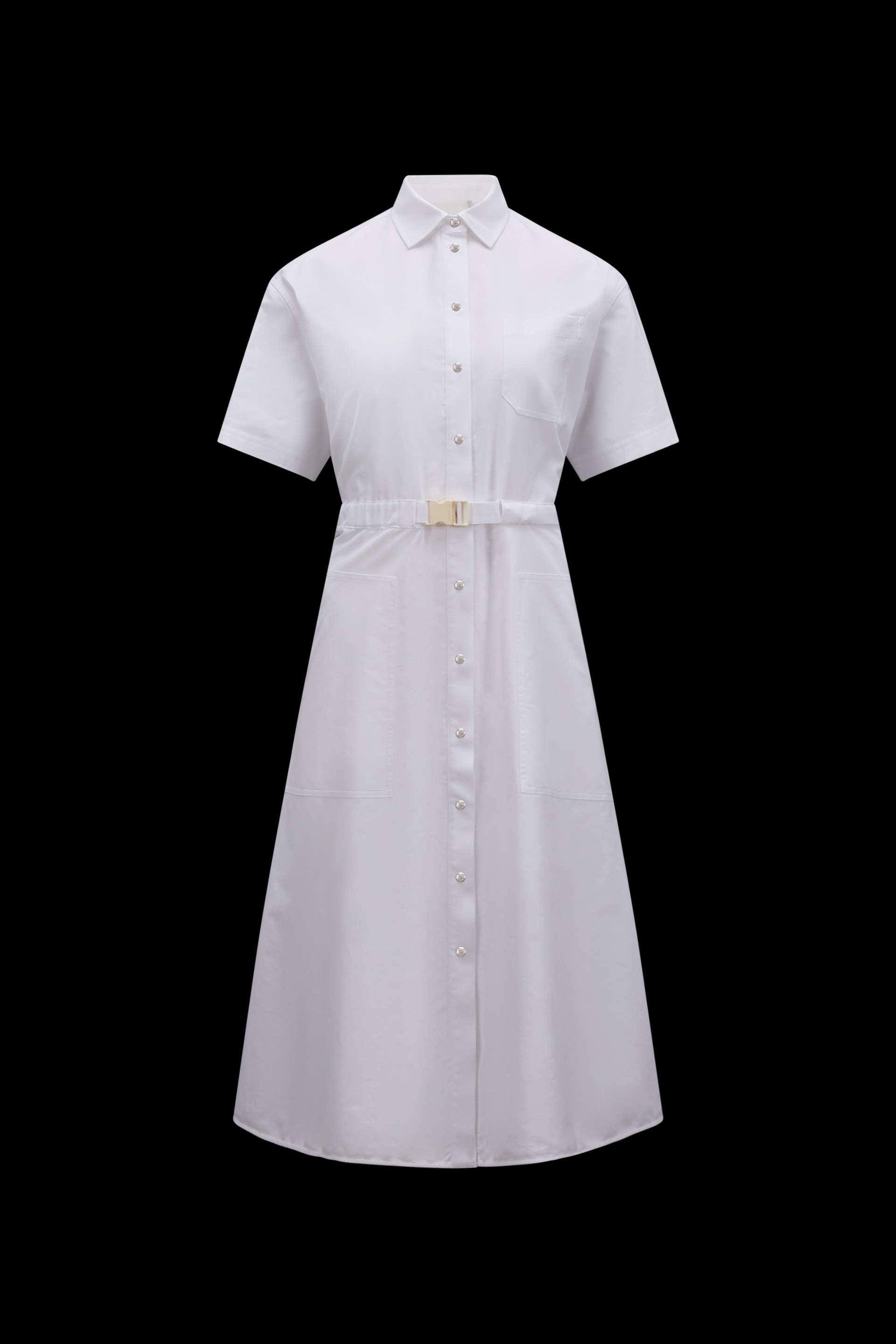 Cotton Shirt Dress - 1