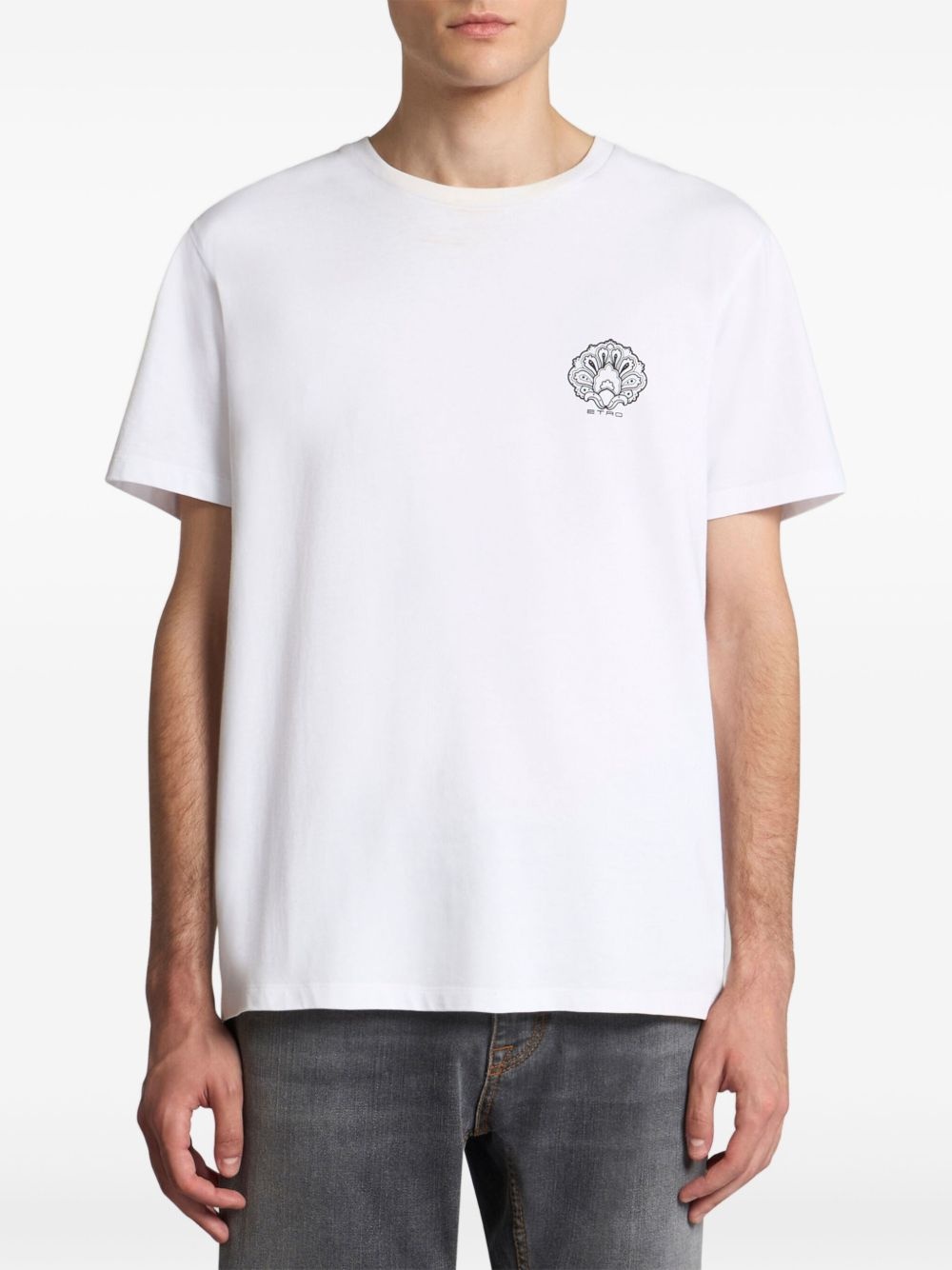 logo-print t-shirt - 2