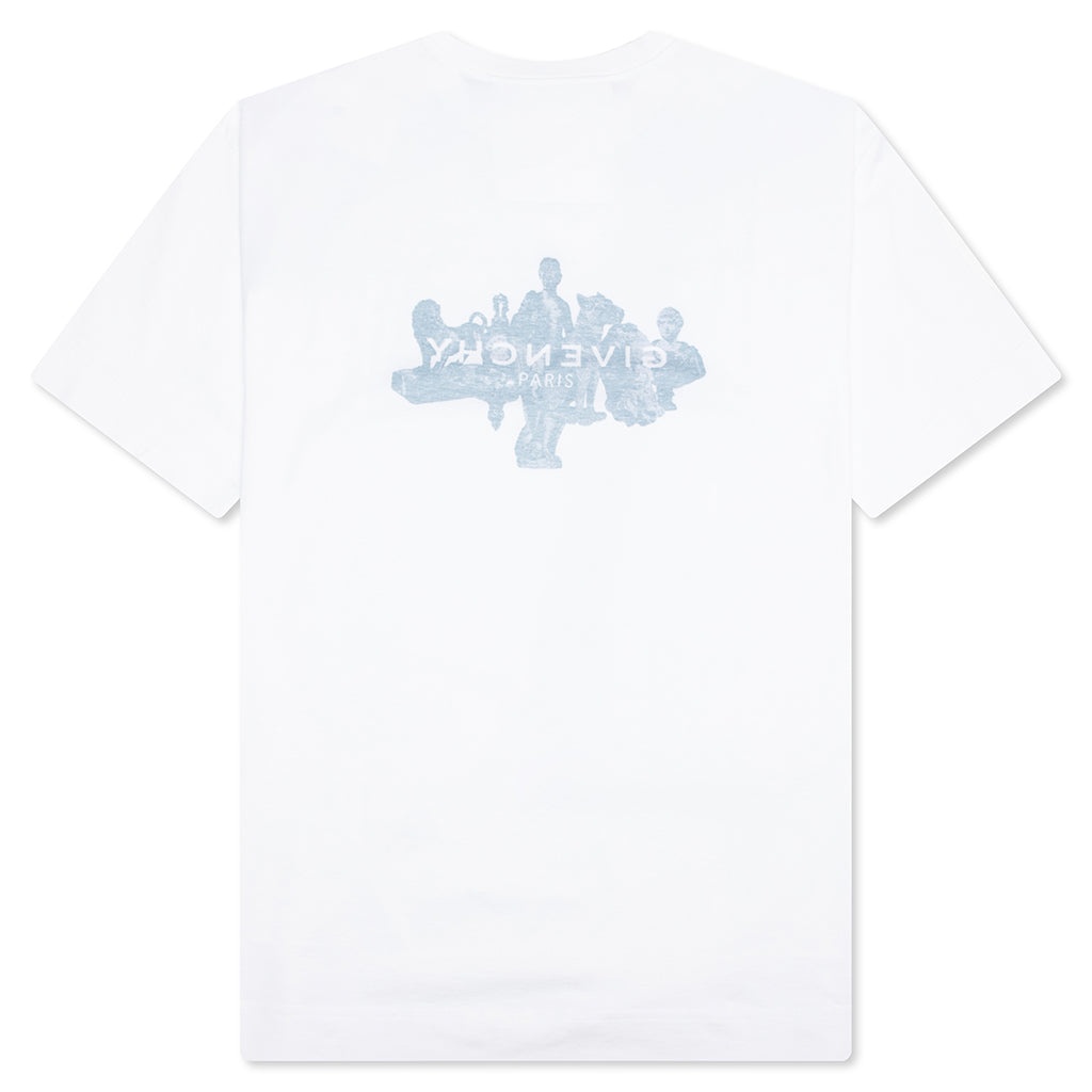 REVERSE EFFECT WITH HUBERT OBJECTS T-SHIRT - WHITE - 2
