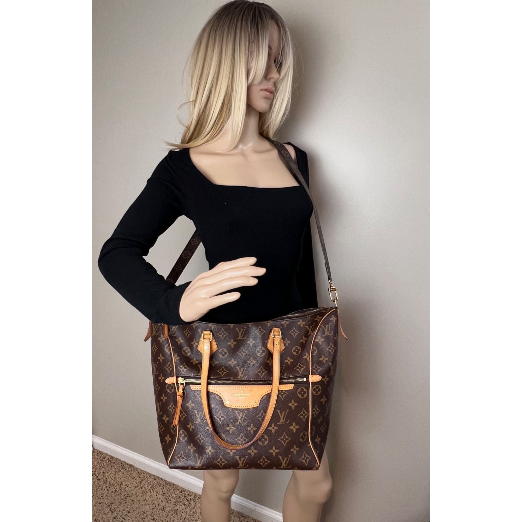 Louis Vuitton Tournelle Monogram MM Hand shoulder Tote Bag - 13