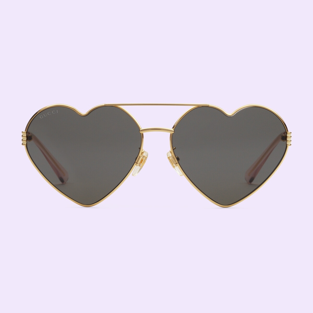 Heart-frame sunglasses - 1