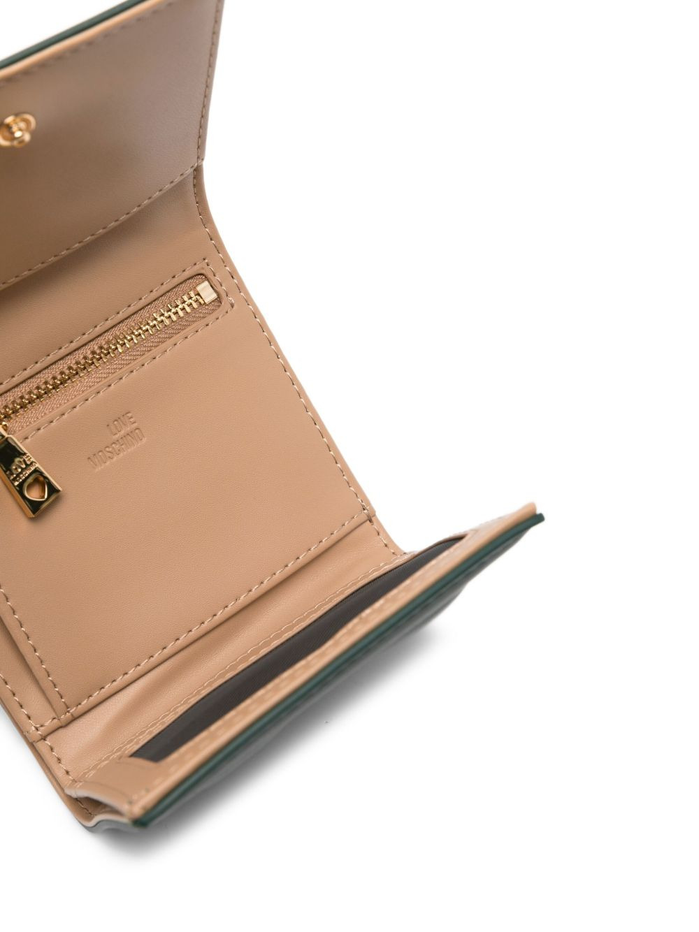 quilted logo-plaque wallet - 3