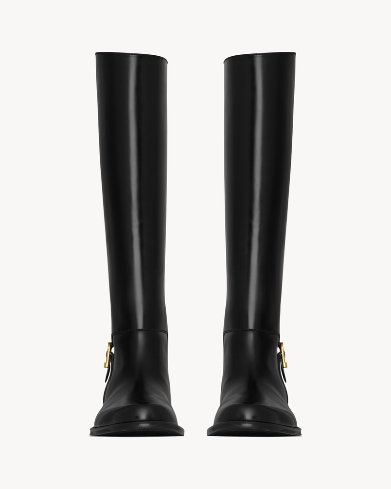 SAINT LAURENT JULIA BOOTS IN SMOOTH LEATHER outlook