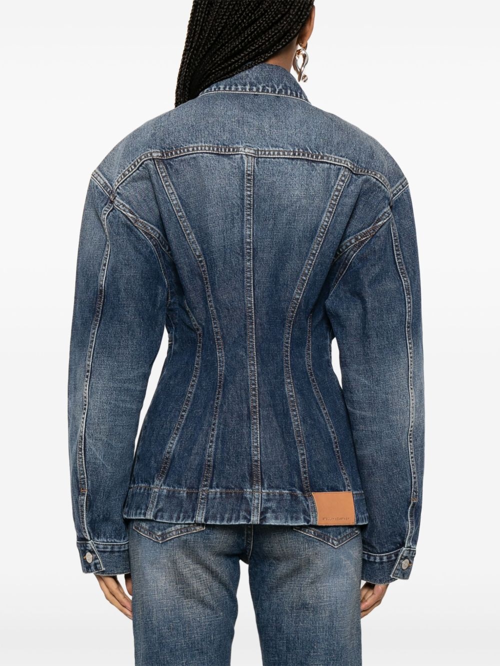 cotton denim jacket - 4