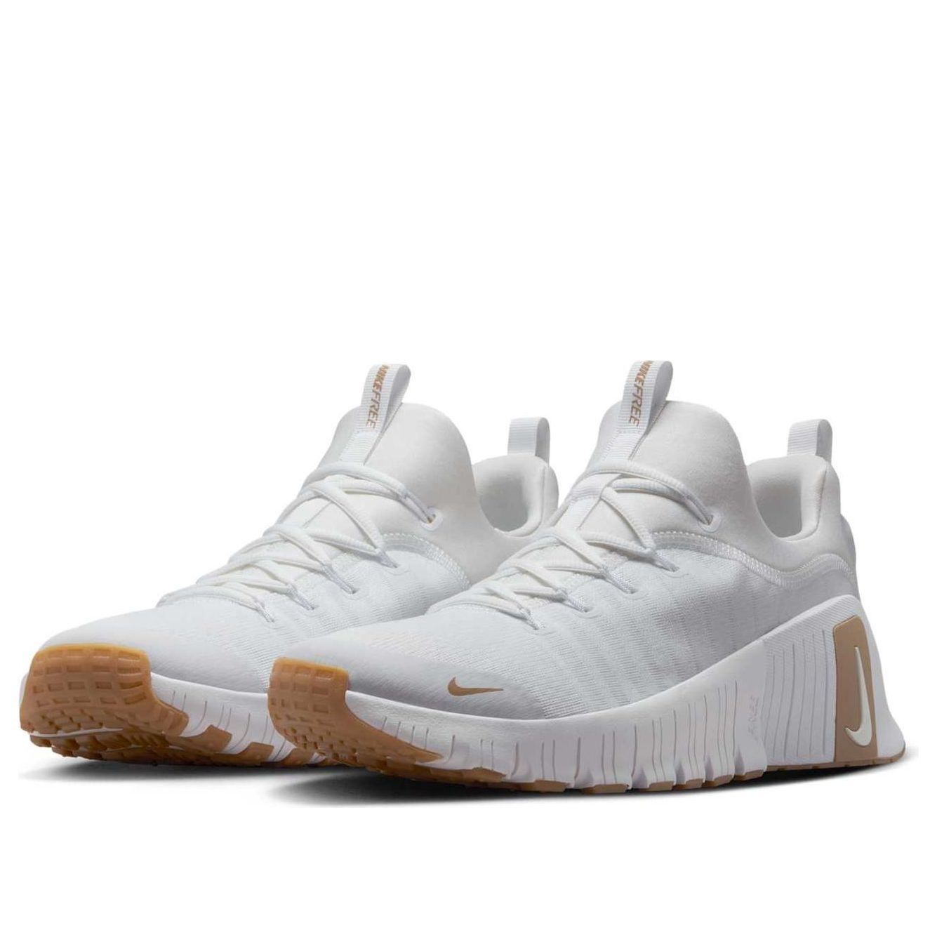 Nike Free Metcon 6 'White Gum Light Brown Hemp' FJ7127-105 - 3