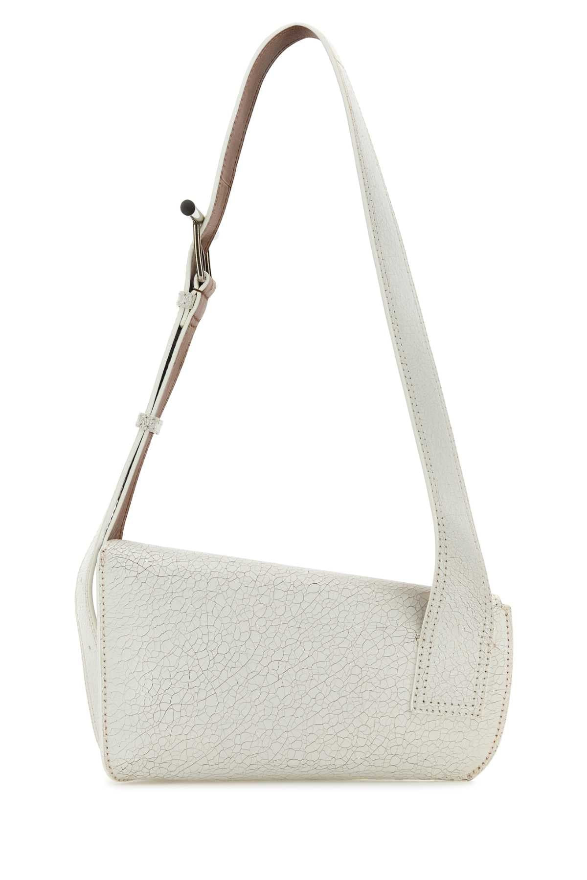 Alexander Mcqueen Women White Leather Sling Crossbody Bag - 3