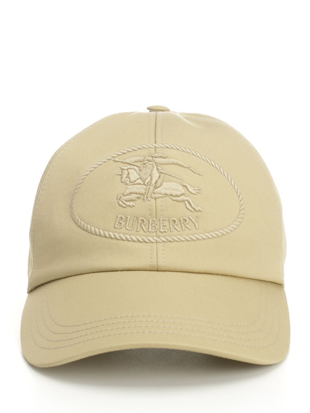 Knight Stamp Baseball Cap Hats Beige - 1