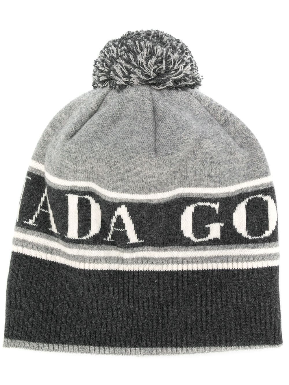 logo detail bobble hat - 1