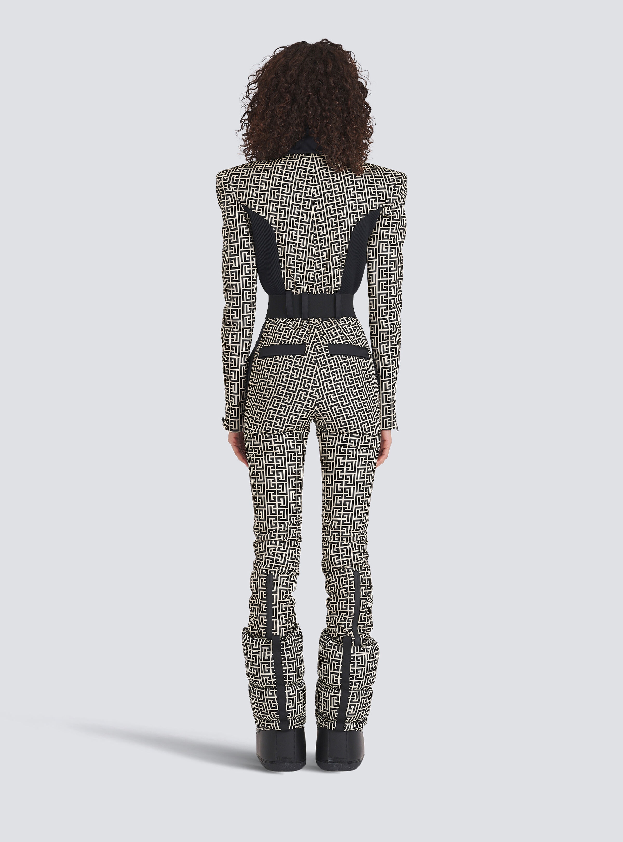 Balmain x Rossignol - Balmain monogram ski jumpsuit - 4