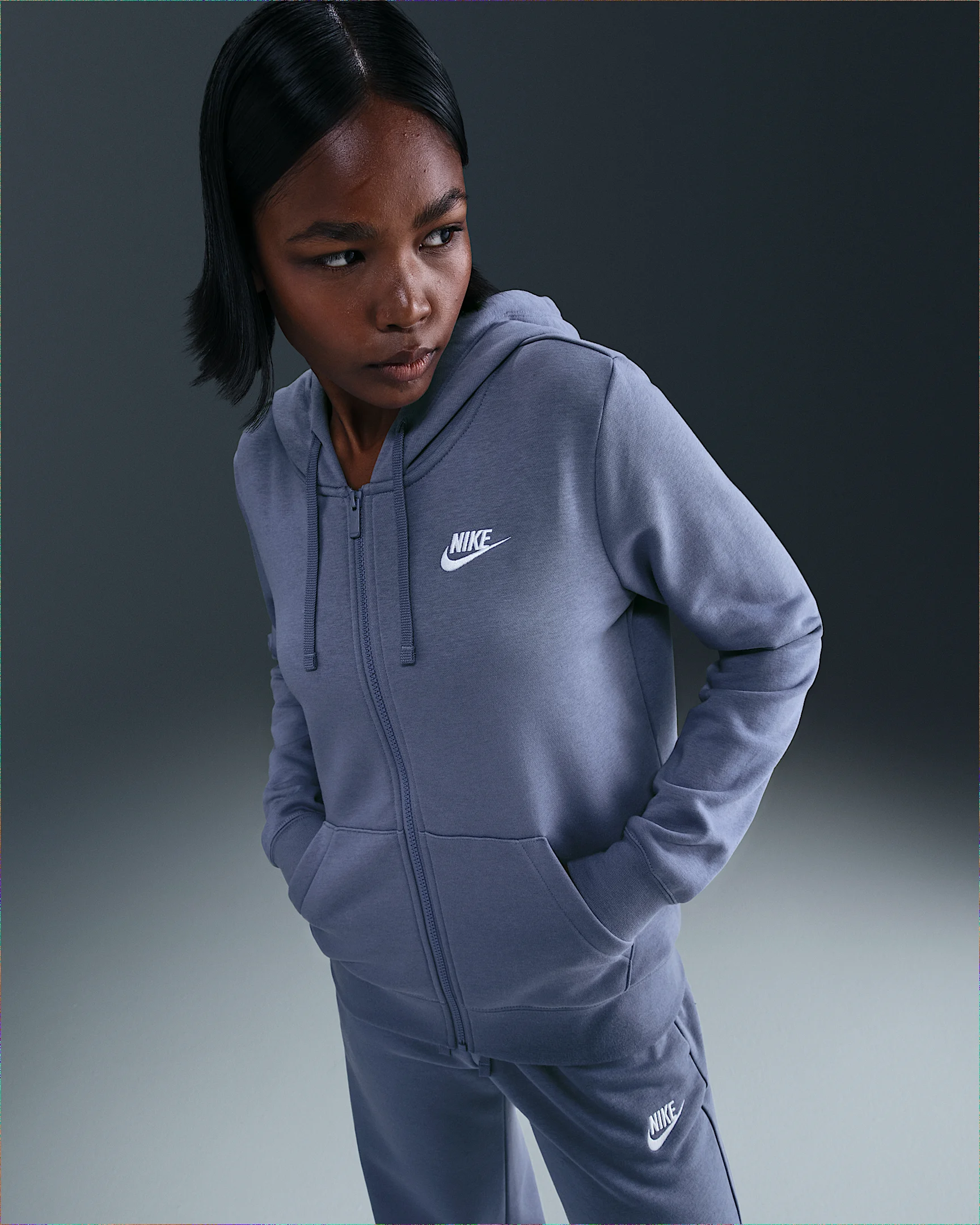 Nike Sportswear Club Fleece Women's Full-Zip Hoodie - 1