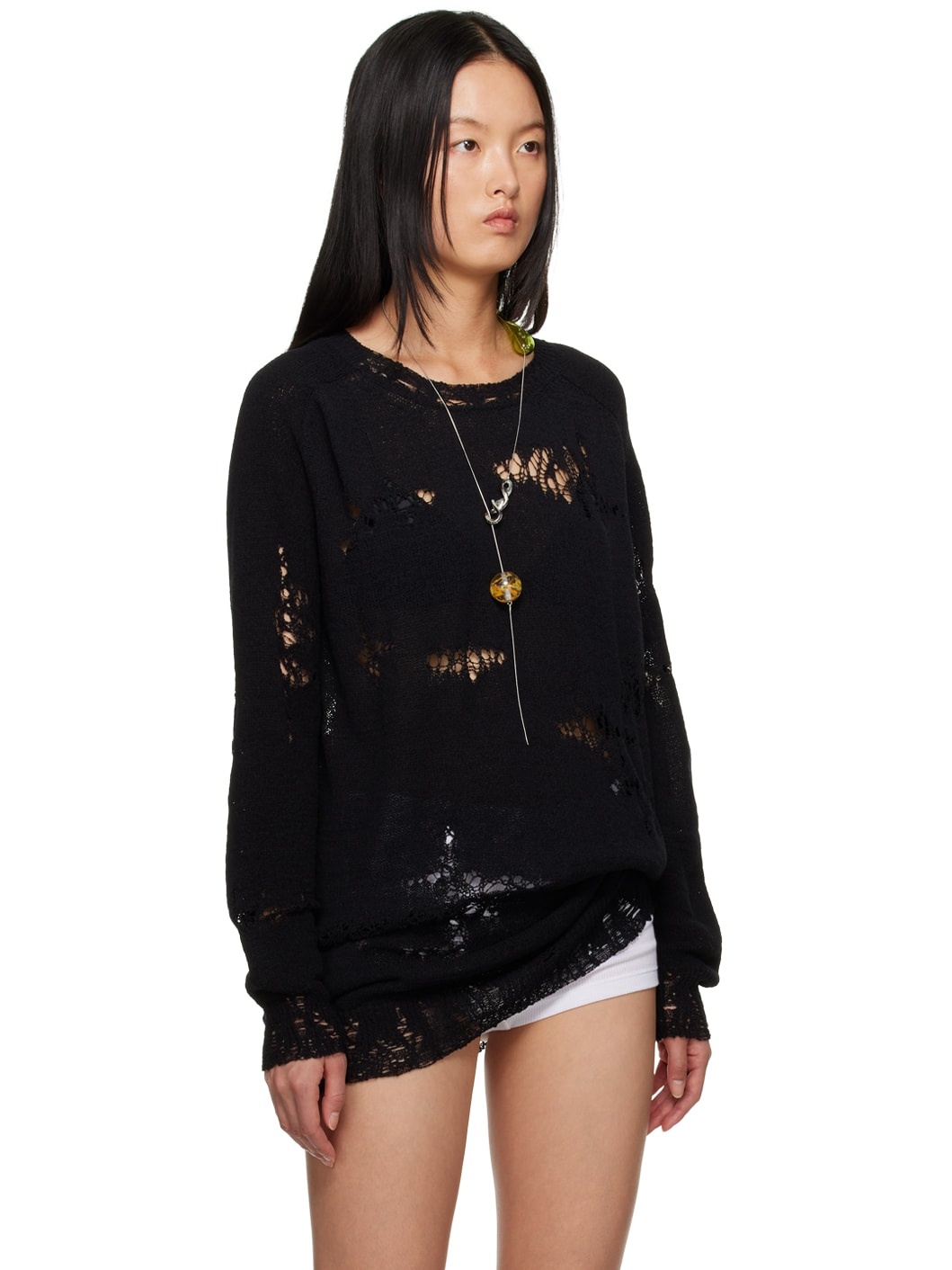 SSENSE Exclusive Black Sweater - 2