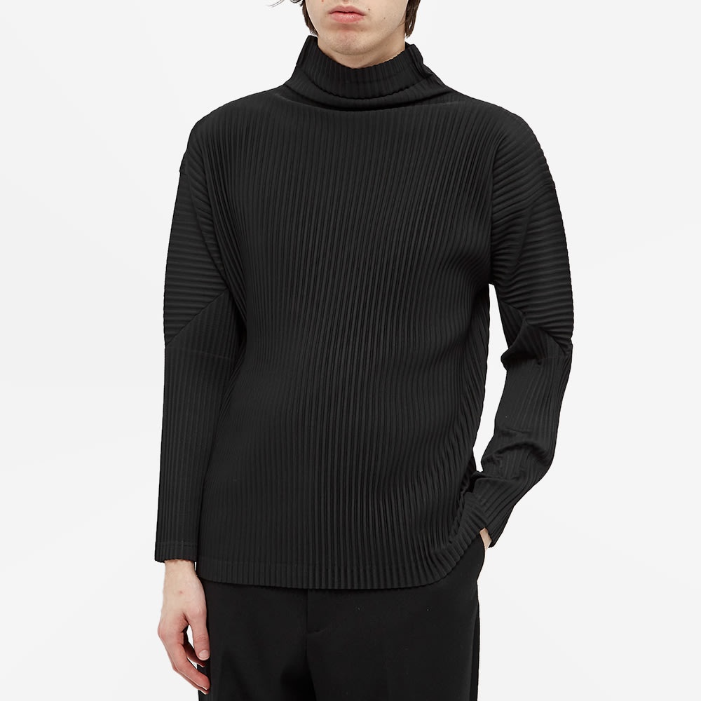 Homme Plissé Issey Miyake Pleated Roll Neck - 4