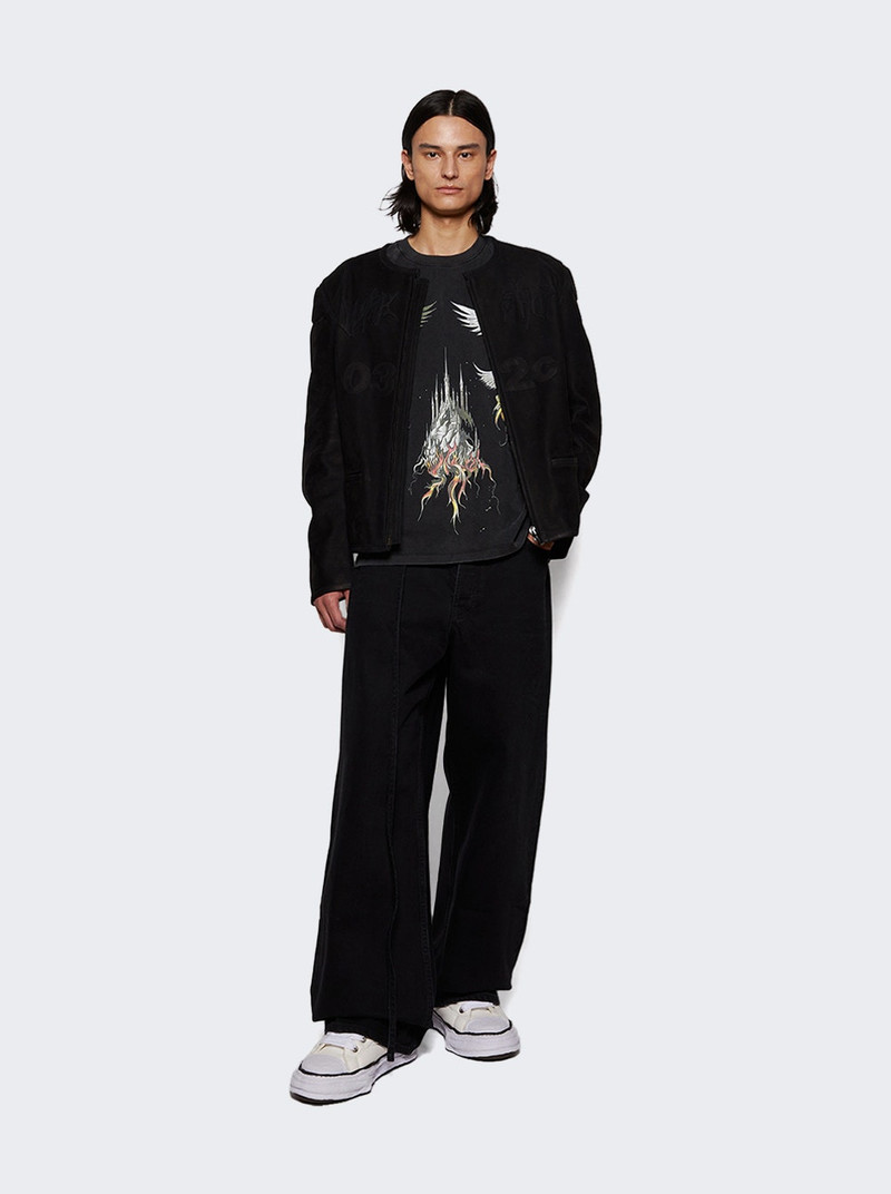 Thistles Leather Janker Black 5