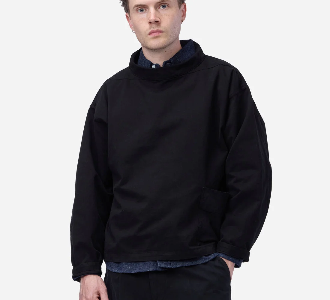 Smock ~ Black Peached Twill - 1