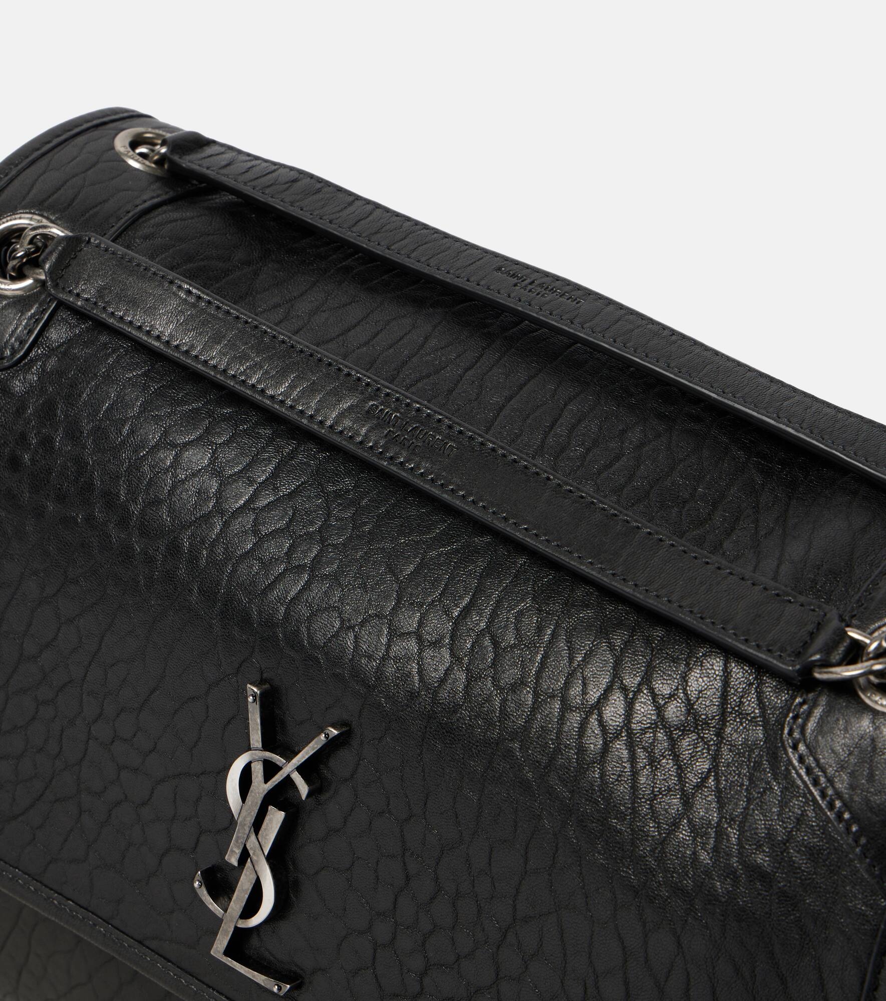 Niki Large leather shoulder bag - 6