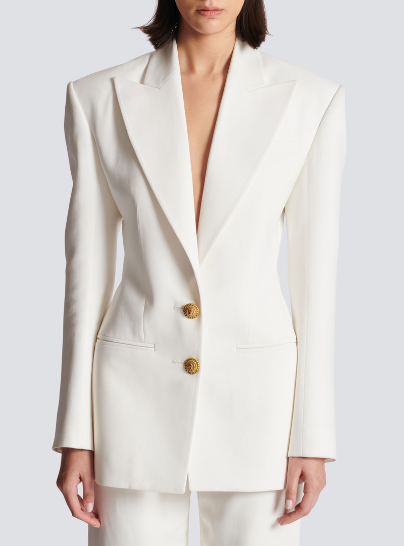 2-button crepe jacket 5