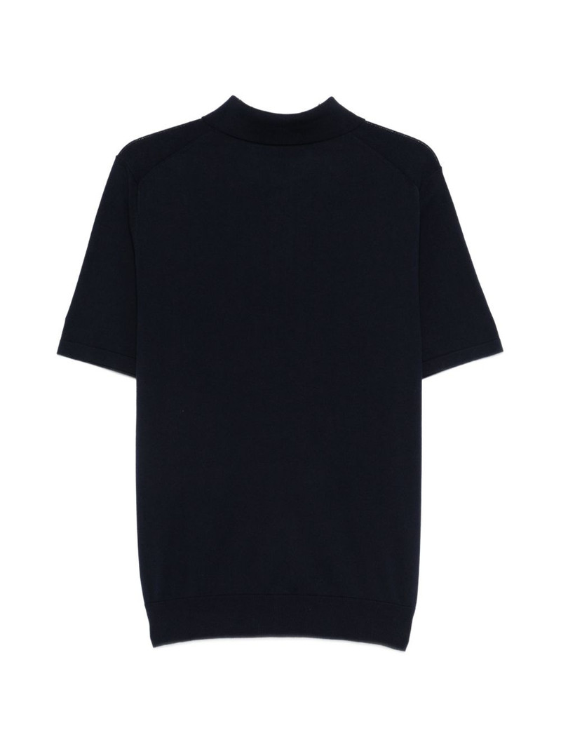 Paul Smith contrast-trim polo shirt outlook