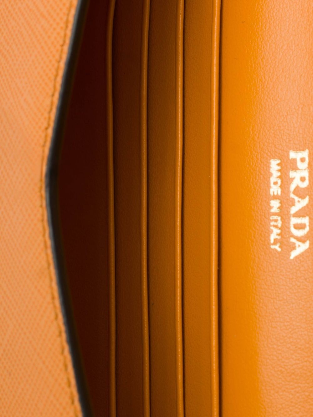 mini Saffiano leather clutch bag - 5