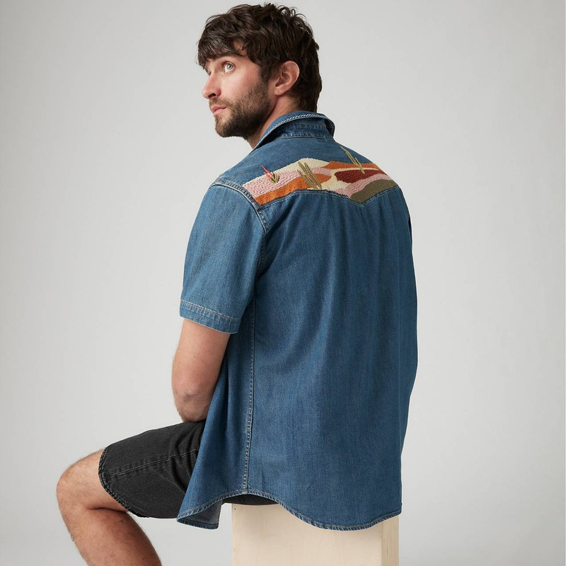 Levi's SHORT SLEEVE RELAXED FIT WESTERN SHIRT outlook