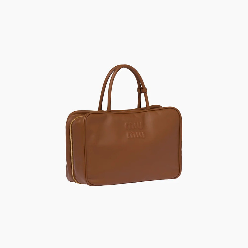 Miu Miu Leather top-handle bag outlook
